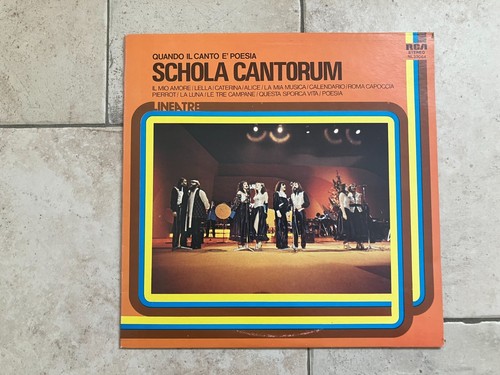 Schola cantorum quando il - _,