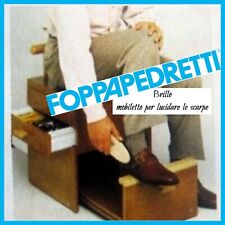 Brillo FOPPAPEDRETTI, vintage anni '90, mobiletto per lucidare le scarpe
