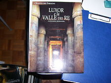 LIBRO L'EGITTO DEI FARAONI LUXOR E LA VALLE DEI RE  WHITE STAR 2005 BONGIOANNI 