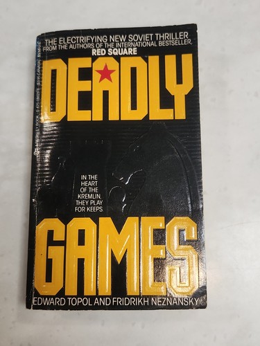 Deadly games edward topol - deadly,