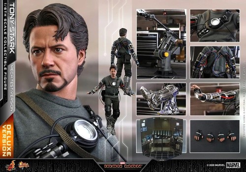 Hot toys iron man tony - toys, stark