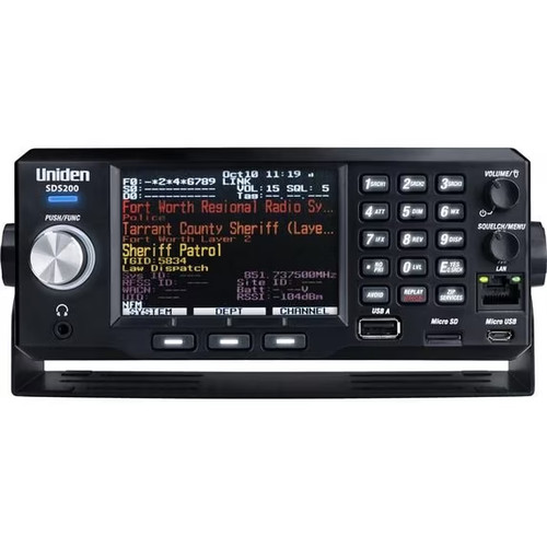 Scanner uniden sds200 true q - true, i/q