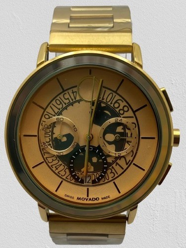 Luxurious gold tone movado - luxurious, gold-tone