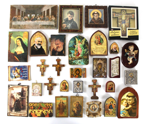 Lotto pezzi arte sacra - 30,