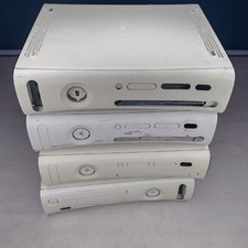 LOTTO 3 CONSOLE MICROSOFT XBOX 360 FAT PER PARTI DI RICAMBIO NON FUNZIONANTI