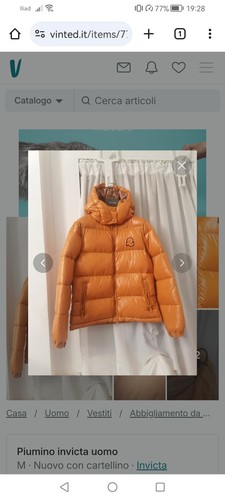 Piumino uomo invicta - , nuovo
