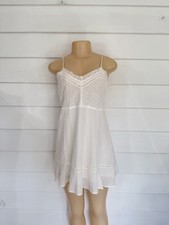 Mini Abito ZARA Donna Bianco
