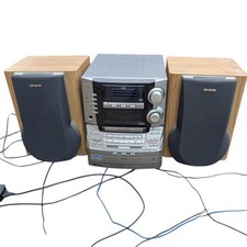 Aiwa XR-H560MD Sistema Stereo Hi-Fi CD MD Ricevitore Cassette + Altoparlanti SX-WNH898