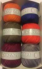 COTONE PER UNCINETTO FILO SCOZIA N°8 Gomitolo da 100 Grammi extra lucido