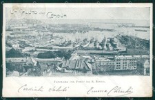 Genova Città Porto San Rocco cartolina WX3597