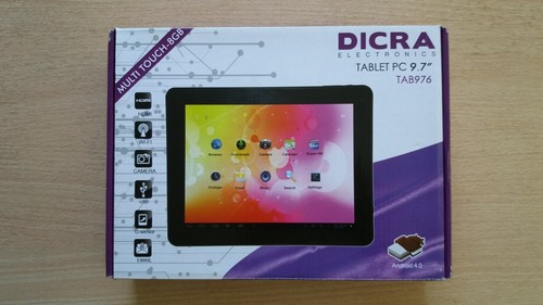 Tablet usato dicra tab976 - dicra, 9.7"