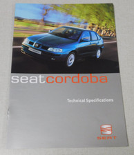 1999 Seat Cordoba Technical