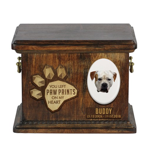 Bulldog americano urna - , di