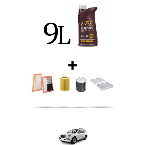 Hoffcar kit tagliando filtri - kit,