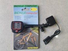 Contachilometri Tachimetro Bici Digitale 15 Funzioni Computer Impermeabile！！！