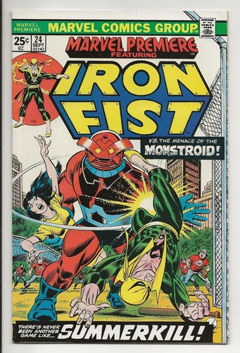 Marvel premiere iron fist - iron,