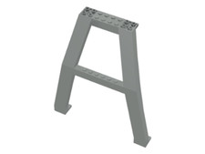 2pz 2 pezzi LEGO BASE GRIGIA SUPPORTO PER GRU CANTIERE PONTI 2635