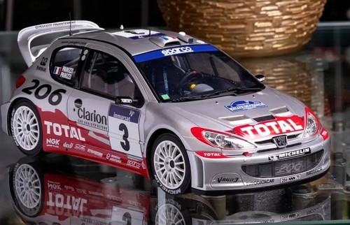 Miniature peugeot 206 - wrc, tour
