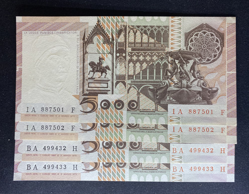 Italy 5000 lire antonello - 5000,