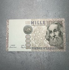 Banconota 1000 Lire LEONARDO