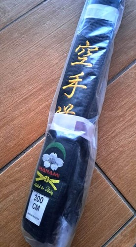 Cintura nera karate 300cm - cintura,