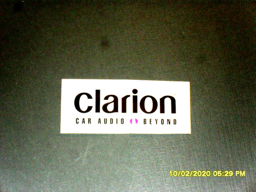 Adesivo sticker clarion - adesivo, +