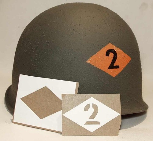 Helmet stencil rangers - helmet, 2d