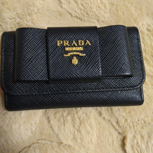 Prada portachiavi nero - portachiavi,