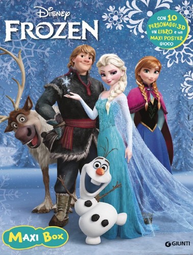 Libro frozen maxi - frozen., box