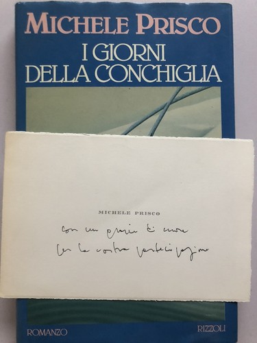 Autografo libro michele - libro,
