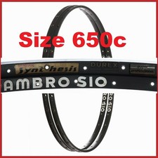 NOS AMBROSIO CERCHI SYNTHESIS 26" 650c 32H anni 70 VINTAGE TUBOLARE CORSA STRADA BICI 80