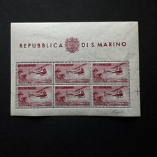 SAN MARINO 1961/ FOGLIETTO -