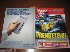 AUTOSPRINT 2006/24=GP F1 GRAN BRETAGNA=ALONSO=ALEX ZANARDI=TEST NEW CLIO CUP/RS