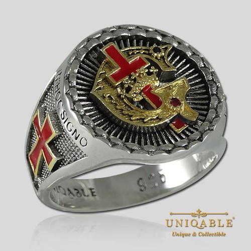 Anello cavalieri templari - anello,