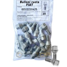 Bulloni ruota FIAT per cerchi In lega o in ferro originali KIT 20 pz.