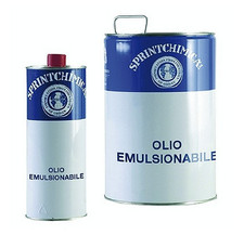 OLIO EMULSIONABILE SPRINTCHIMICA lubrificazione di utensili e macchinari