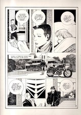 Lanciostory - Non si scherza col fuoco - p.9 - Cossu - Tavola Originale  - 1983