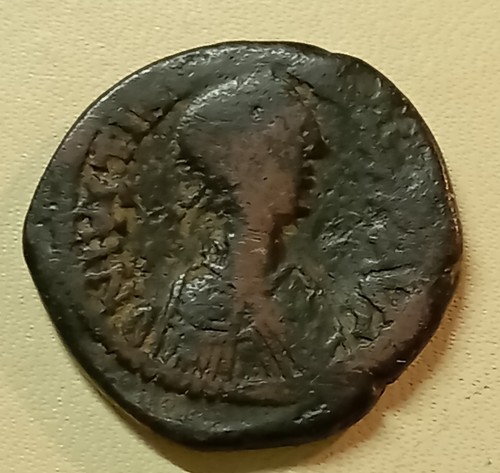 Monnaie byzantine follis - monnaie,