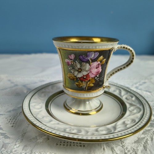 Tazza capodimonte fiori - tazza,