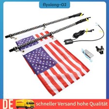 Luce a frusta LED RGB 2x3 piedi con telecomando bandiera per Polaris RZR UTV ATV