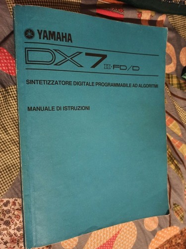 Yamaha dx7 manuale - yamaha, fd