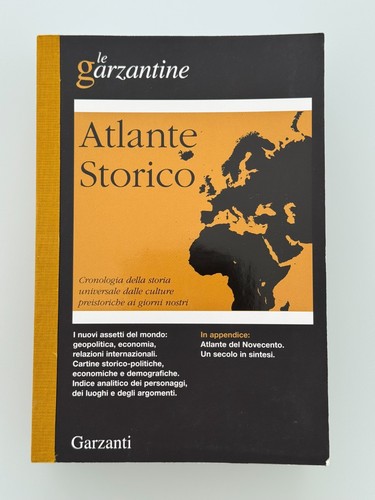 Atlante storico cronologia - atlante, storico.