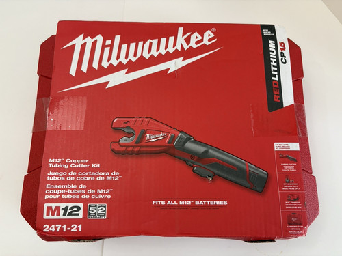 Milwaukee 2471 m12 kit - kit, tubi