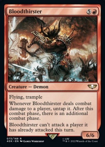 Bloodthirster commander - bloodthirster,