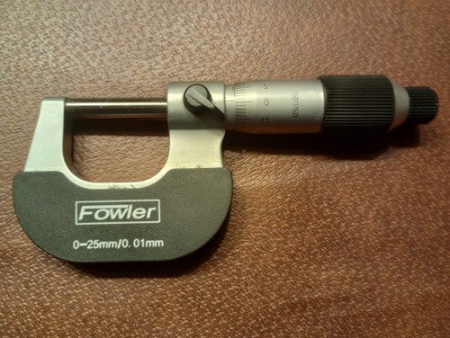 Micrometro fowler 25mm swiss - micrometro,
