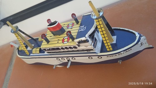 Nave latta da collezione - di, latta,
