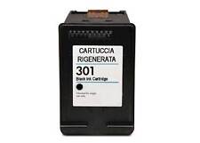 301 Cartuccia Rigenerata x Stampante HP 301 NERO  1050,2050,2050S,3050,J610A ecc