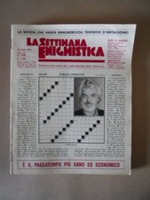 SETTIMANA ENIGMISTICA n�3498 1999 copertina Michele Placido [G772]