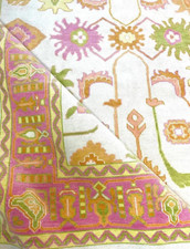 Handmade (10' x 14') Blue