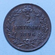 UMBERTO I 2 CENTESIMI 1896
